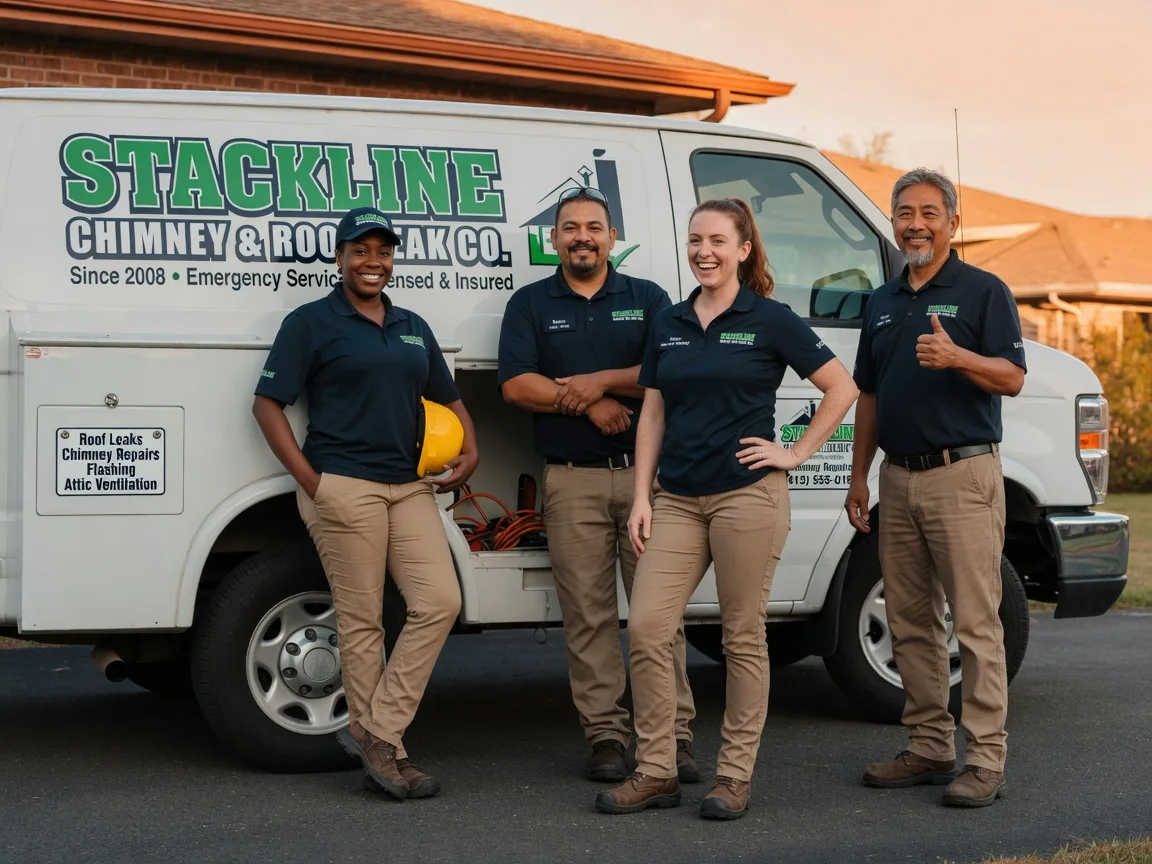 Chimney flashing repair company in North Aurora, IL